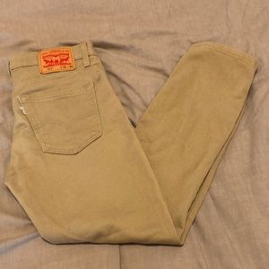 Levi’s 511 khakis (skinny)- 32 waist/ 30 length